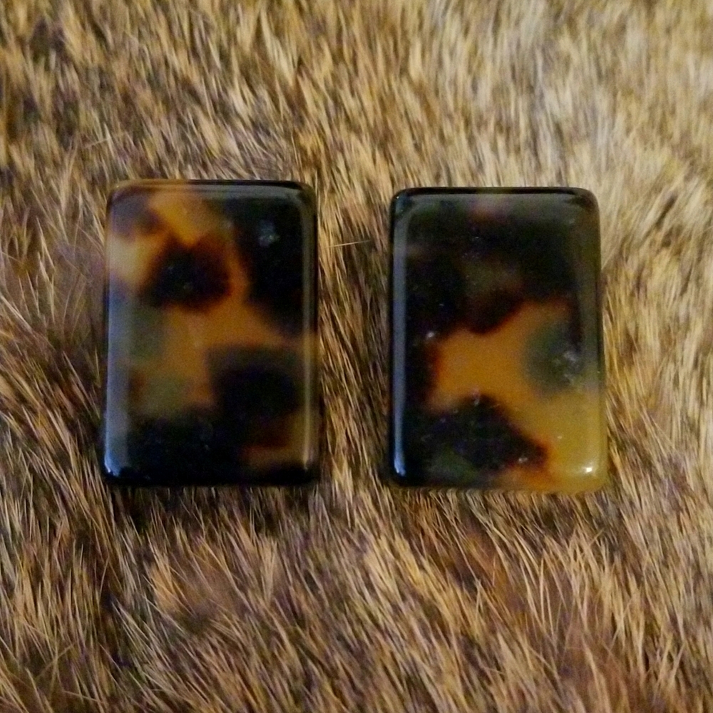 Tortoiseshell Earrings - image 4